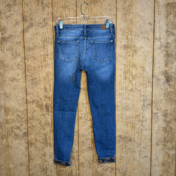 Judy Blue Janette Camo Jeans Size 9 - Picture 2 of 5